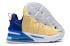 Nike LeBron 18 XVIII Gelb Blau CW2760-800