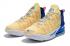 Nike LeBron 18 XVIII Yellow Blue CW2760-800 .