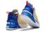 Nike LeBron 18 XVIII Geel Blauw CW2760-800
