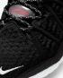 Sepatu Nike Zoom LeBron 18 Black University Merah Putih CQ9283-001
