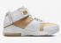 Nike Zoom LeBron 2 Maccabi White Metallic Gold Varsity Crimson DJ4892-100