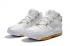 Nike Zoom Lebron III 3 Retro West Coast White Metallic Gold Basketball Shoes 312147-114