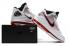 Nike Zoom Lebron VII 7 Retro QS สีขาว สีดำ สีแดง บาสเก็ตบอล King James 375664-106
