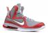 Lebron 9 Ohio State Beyaz Spor Kurt Gri Kırmızı 469764-601, ayakkabı, spor ayakkabı