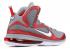 Lebron 9 Ohio State Beyaz Spor Kurt Gri Kırmızı 469764-601, ayakkabı, spor ayakkabı