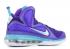 Nike Lebron 9 Gs Summit Lake Hornets Púrpura Azul Turquesa Blanco 472664-500