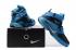 Nike Zoom Soldier 9 IX Black Blue Lagoon White Lebron Basketball 749417-014