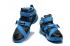 Nike Zoom Soldier 9 IX Black Blue Lagoon White Lebron Basketball 749417-014
