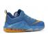 Nike Lebron 12 Low Entourage 藍色照片大學健身房金色 724557-484