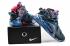 Nike Zoom Lebron XII 12 Chaussures de basket-ball pour hommes Noir Bleu Rouge