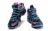 Nike Zoom Lebron XII 12 Chaussures de basket-ball pour hommes Noir Bleu Rouge