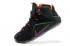 Nike Zoom Lebron XII 12 Chaussures de basket-ball pour Homme Noir Rouge Spécial