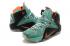 Zapatillas De Baloncesto Nike Zoom Lebron XII 12 Hombre Verde Hierba Negro