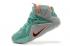 Giày bóng rổ nam Nike Zoom Lebron XII 12 Xanh cam Bạc