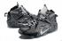 Giày bóng rổ nam Nike Zoom Lebron XII 12 Xám Trắng Đen 718825-001