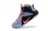 Nike Zoom Lebron XII 12 Chaussures de basket-ball pour Homme Violet clair Noir Orange