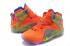 Nike Zoom Lebron XII 12 Chaussures de basket-ball pour hommes Orange Vert
