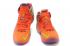 мужские баскетбольные кроссовки Nike Zoom Lebron XII 12 оранжево-зеленые