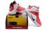 Nike Zoom Lebron XII 12 Tênis de basquete masculino vermelho branco preto