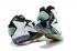 Zapatillas de baloncesto Nike Zoom Lebron XII 12 Hombre Blanco Negro Verde