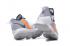 Nike Lebron XIV EP 14 Lebron James šedá bílá oranžová Pánské basketbalové boty 921084-010
