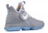 Nike Lebron Xiv Matte White Silver Glow 852405-005