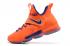 Nike Zoom LeBron XIV 14 orange blau Herren Basketballschuhe 852405-840