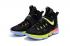 Nike Zoom Lebron XIV 14 Black Pink Yellow Unisex Basketball Shoes SBR