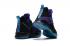 Nike Zoom Lebron XIV 14 Black Purple Blue Unisex Basketball Shoes SBR