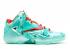 Lebron 11 Christmas Light Arctic Green Crimson Glow 616175-301