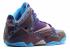 Lebron 11 Hornets Court Purple Silver Blue Reflect Vivid 616175-500