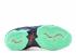 Lebron 11 Miami Vs Akron Blue Pink Brave Mineral Green Atomic Teal Glow 616175-400