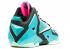 Lebron 11 South Beach Black Medium Sport Mint Turq 616175-330