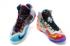 Pánské basketbalové boty Nike Zoom Lebron XI 11 Modrá Zlatá