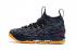 Nike Zoom Lebron XV 15 籃球男女通用鞋深藍黃色