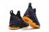 Nike Zoom Lebron XV 15 籃球男女通用鞋深藍黃色