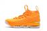 Nike Zoom Lebron XV 15 Basketball Youth Shoes Yellow White