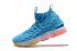 Nike Zoom Lebron XV 15 Men Basketball Shoes Bright Orange Yellow Blue