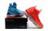 Nike Zoom Lebron XV 15 Men Basketball Shoes Bright Orange Yellow Blue