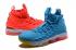 Nike Zoom Lebron XV 15 Men Basketball Shoes Bright Orange Yellow Blue