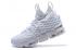 Nike Zoom Lebron XV 15 Męskie buty do koszykówki Białe złoto
