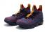 Nike Zoom Lebron XV 15 Chaussures de basket-ball Femme Bleu Profond Rouge