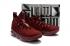 รองเท้าบาสเก็ตบอลผู้หญิง Nike Zoom Lebron XV 15 Wine Red All