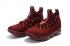 Nike Zoom Lebron XV 15 Mujer Zapatos De Baloncesto Vino Rojo Todos