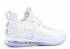 Nike Lebron 15 Low Blanc Argent Métallisé AO1755-100