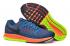 Nike Zoom Pegasus 31 Space Bleu Orange Chaussures de course pour hommes 652925 401