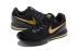 Мужские кроссовки для бега Nike Air Zoom Pegasus 34 Leather Black Metal Gold Кроссовки 831351