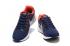 Nike Air Zoom Pegasus 34 Leather Navy Blue Black Red รองเท้าวิ่งผู้ชายรองเท้าผ้าใบ 831351-002