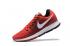 Nike Air Zoom Pegasus 34 EM Sepatu Lari Pria Sepatu Kets Pelatih Merah Hitam Putih 880555-601