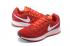 Nike Air Zoom Pegasus 34 EM Heren Hardloopschoenen Sneakers Trainers Crisom Oranje Wit 831350-002